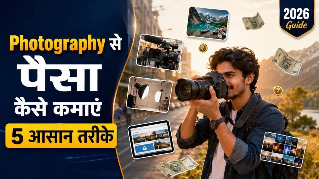 Photography Se Paise Kaise Kamaye | Photography से पैसा कैसे कमाएं (5 आसान तरीके)